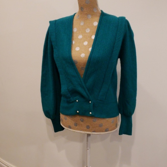 Emerald green sideeffects sweater - Picture 1 of 6